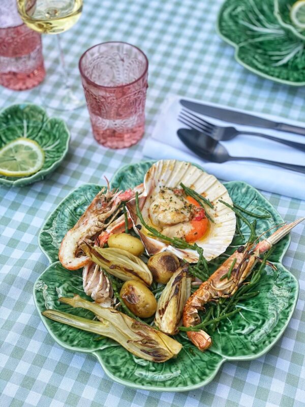 Recipe Barbecued Seafood Platter With Charred Chilli And Tarragon